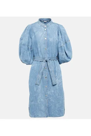 Stella McCartney Abito chemisier in denim