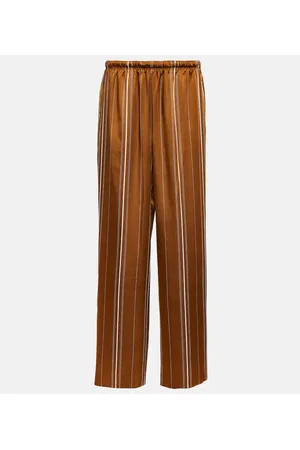 Vince Pantaloni a righe e vita alta
