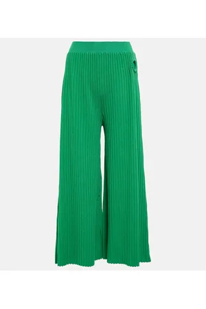 Stella McCartney Pantaloni culettes in maglia a coste