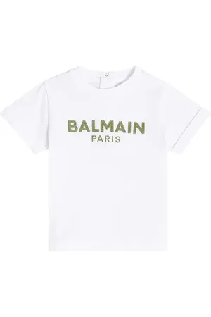 Balmain Baby - T-shirt in jersey di cotone