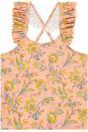 Louise Misha Top Yoga con stampa floreale