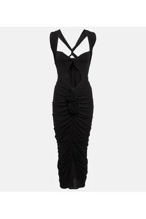 MAGDA BUTRYM Abito midi in jersey con cut-out