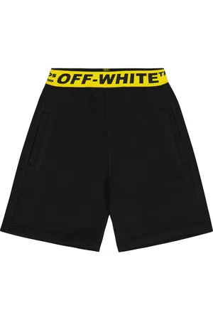 OFF-WHITE Shorts in jersey di cotone con logo