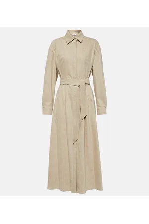 Max Mara Abito chemisier Edro in lana e cashmere