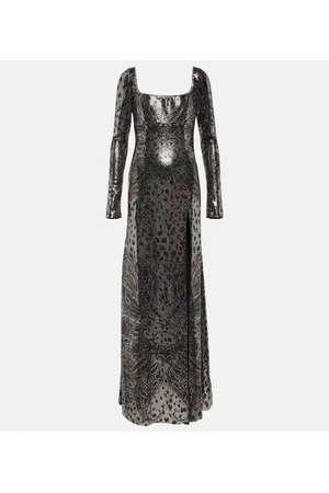 Etro Abito lungo con stampa