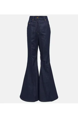 Nina Ricci Jeans flared a vita alta