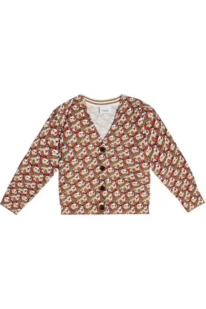 Burberry Cardigan Thomas Bear in cotone