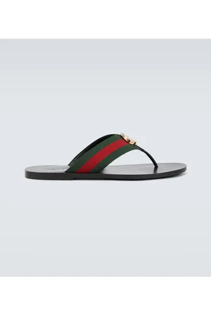 Gucci Sandali infradito con logo GG