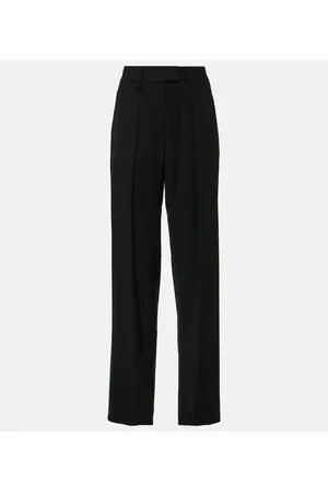 Brunello Cucinelli Pantaloni a gamba larga in gabardine
