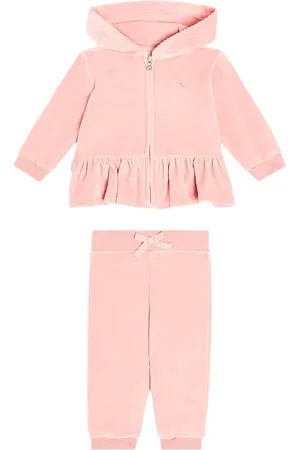 Ralph Lauren Baby - Felpa e pantaloni sportivi in velluto