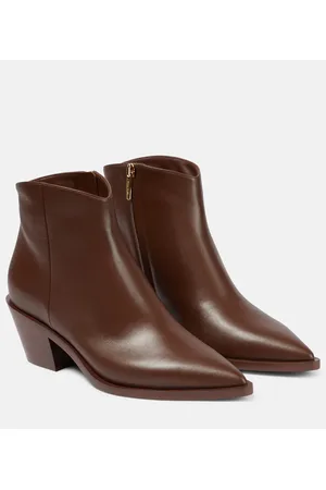Gianvito Rossi Stivaletti Frankie in pelle