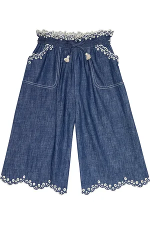ZIMMERMANN Pantaloni di jeans Tiggy Scallop