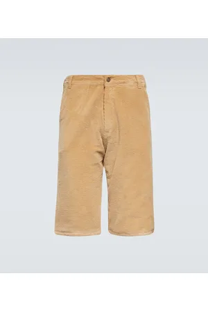 ERL Shorts in velluto a coste di cotone
