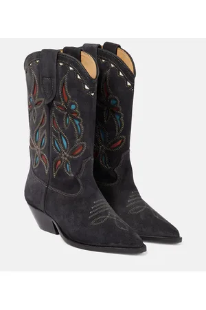Isabel Marant Stivali texani Duerto in suede