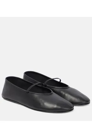 The Row Ballerine in pelle