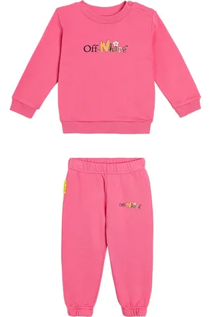 OFF-WHITE Baby - Felpa e pantaloni Funny Flowers