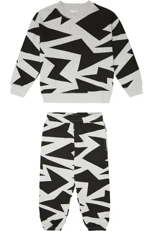 Stella McCartney Felpa e pantaloni sportivi con stampa
