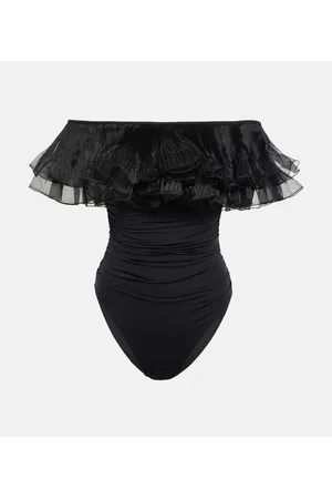 Giambattista Valli Costume intero con volant