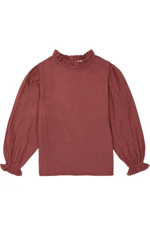 The New Society Camicia Julieta in cotone con ruches