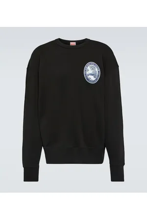 Kenzo Felpa in jersey di cotone con logo
