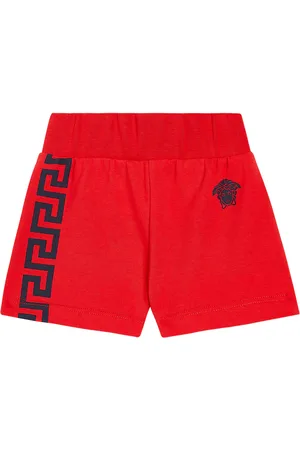VERSACE Baby - Shorts in misto cotone con stampa