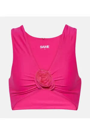 SAME Top bikini Rose con applicazioni