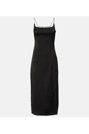 Jacquemus Abito midi Notte in raso