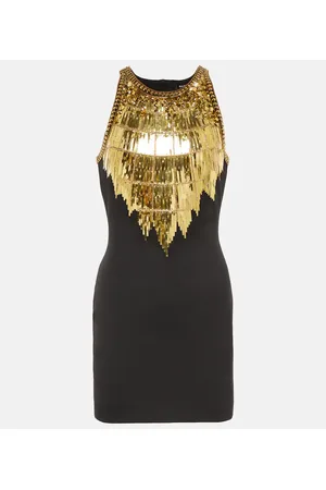 Balmain Miniabito con paillettes
