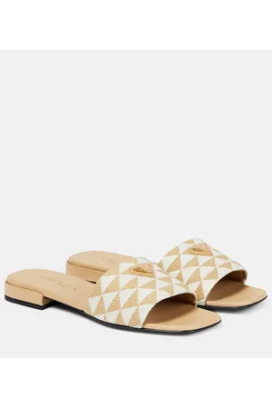 Prada Sandali Geometric in jacquard