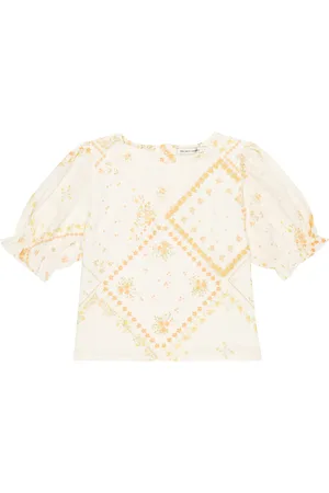 The New Society Top Idara con stampa