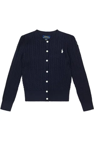 Ralph Lauren Cardigan in cotone a trecce