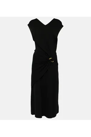 Jil Sander Abito midi in lana vergine