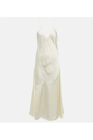 Jil Sander Abito sottoveste in raso