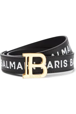Balmain Cintura B-Belt in pelle