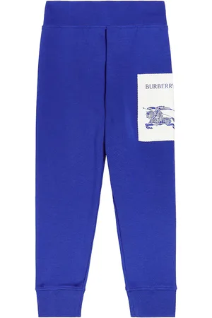 Burberry Pantaloni sportivi EKD in jersey