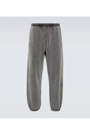 Acne Studios Pantaloni sportivi Faded in cotone