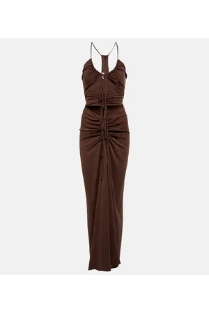 CHRISTOPHER ESBER Abito lungo con cut-out