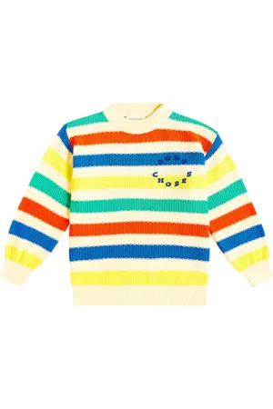 Bobo Choses Pullover in cotone a righe