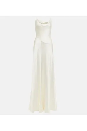 Roksanda Bridal - Abito lungo Nadia in raso