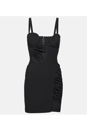 Nensi Dojaka Miniabito in jersey con cut-out