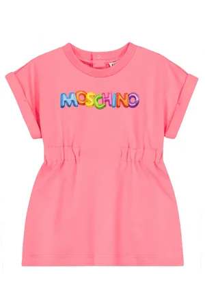 Moschino Baby - Abito in jersey di misto cotone