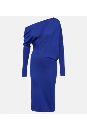 Tom Ford Abito midi in cashmere e seta