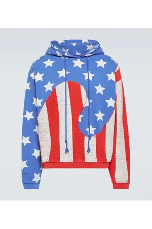 ERL Felpa Stars and Stripes in cotone