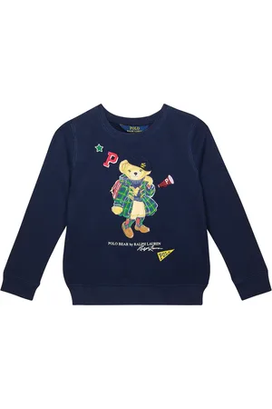 Ralph Lauren Felpa Polo Bear in misto cotone