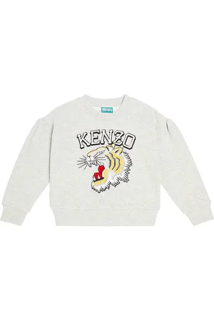 Kenzo Felpa in jersey di cotone con stampa