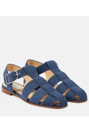 GABRIELA HEARST Sandali Lynn in denim