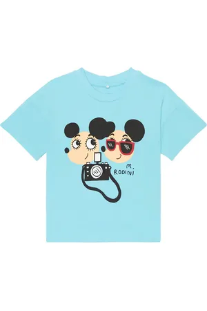 Mini Rodini T-shirt in misto cotone con stampa