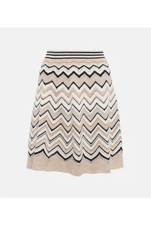 Missoni Minigonna in maglia di misto alpaca