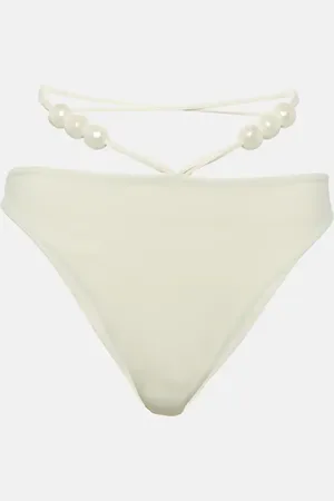 MAGDA BUTRYM Slip bikini con perline
