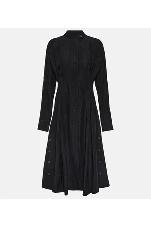 Proenza Schouler Abito midi in raso